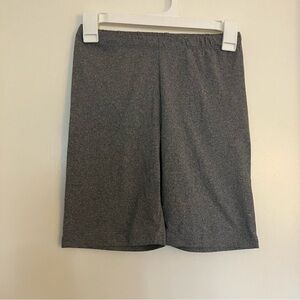 Brave Soul Gray stretchy biker shorts